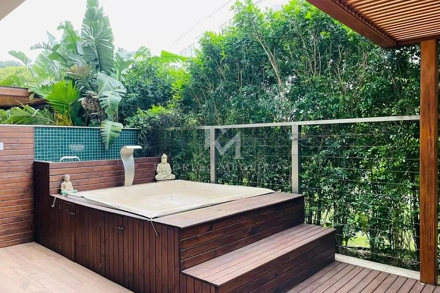Apartamento Garden de Alto Padr�o com 2 Su�tes e Amplo Terra�o em Jurer� Internacional 1