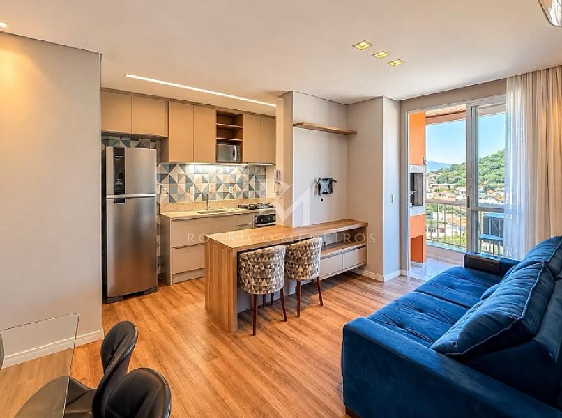 Apartamento Mobiliado com Vista Livre para o Mar no Saco dos Lim�es � Pronto para Morar! 1