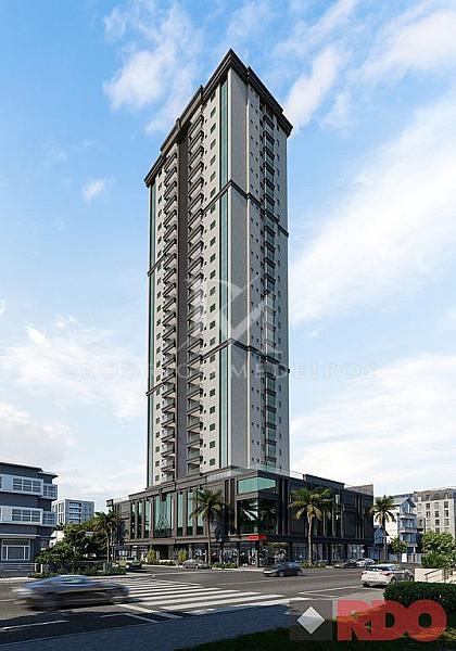 Boulevard Royal no Centro de Itapema com vista para o mar