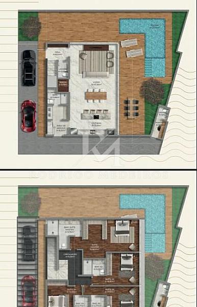 Casa em Condomínio com 4 quartos à venda, 344m², 5 banheiros, 2 garagens - Praia do Estaleiro - Balneário Camboriú — foto 5