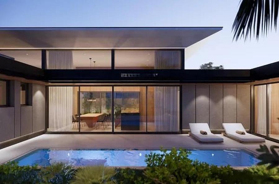 Casa trrea  venda na Pedra Branca, Palhoa, com piscina e rea gourmet