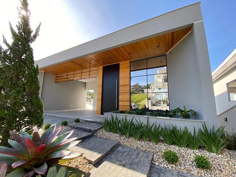 Casa nova � venda na Pedra Branca, Palho�a, com 3 quartos e �rea gourmet