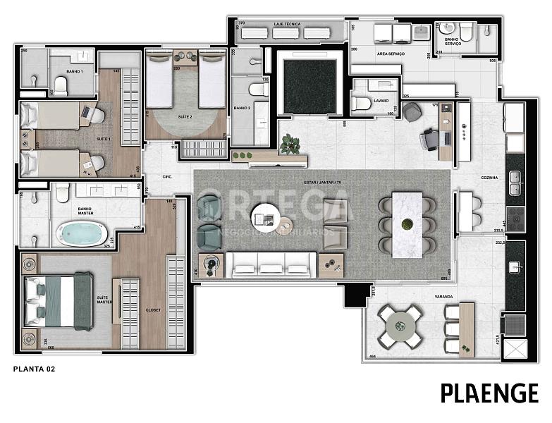 Apartamento com 03 suítes em Maringá PR. Zona 03. — foto 12