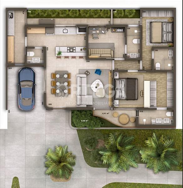 Casa com 03 suítes a venda em Maringá PR. Condomínio. — foto 20