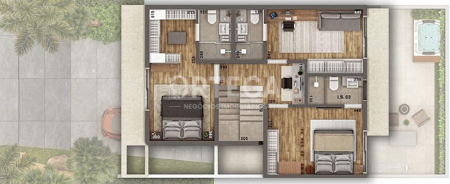 Casa com 03 suítes a venda em Maringá PR. Condomínio 2. — foto 14