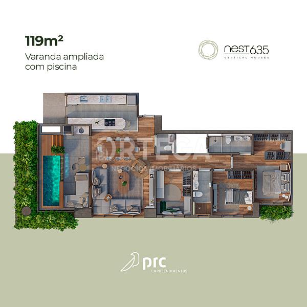 Apartamento com 03 quarto em Maringá PR. Zona 08. — foto 30