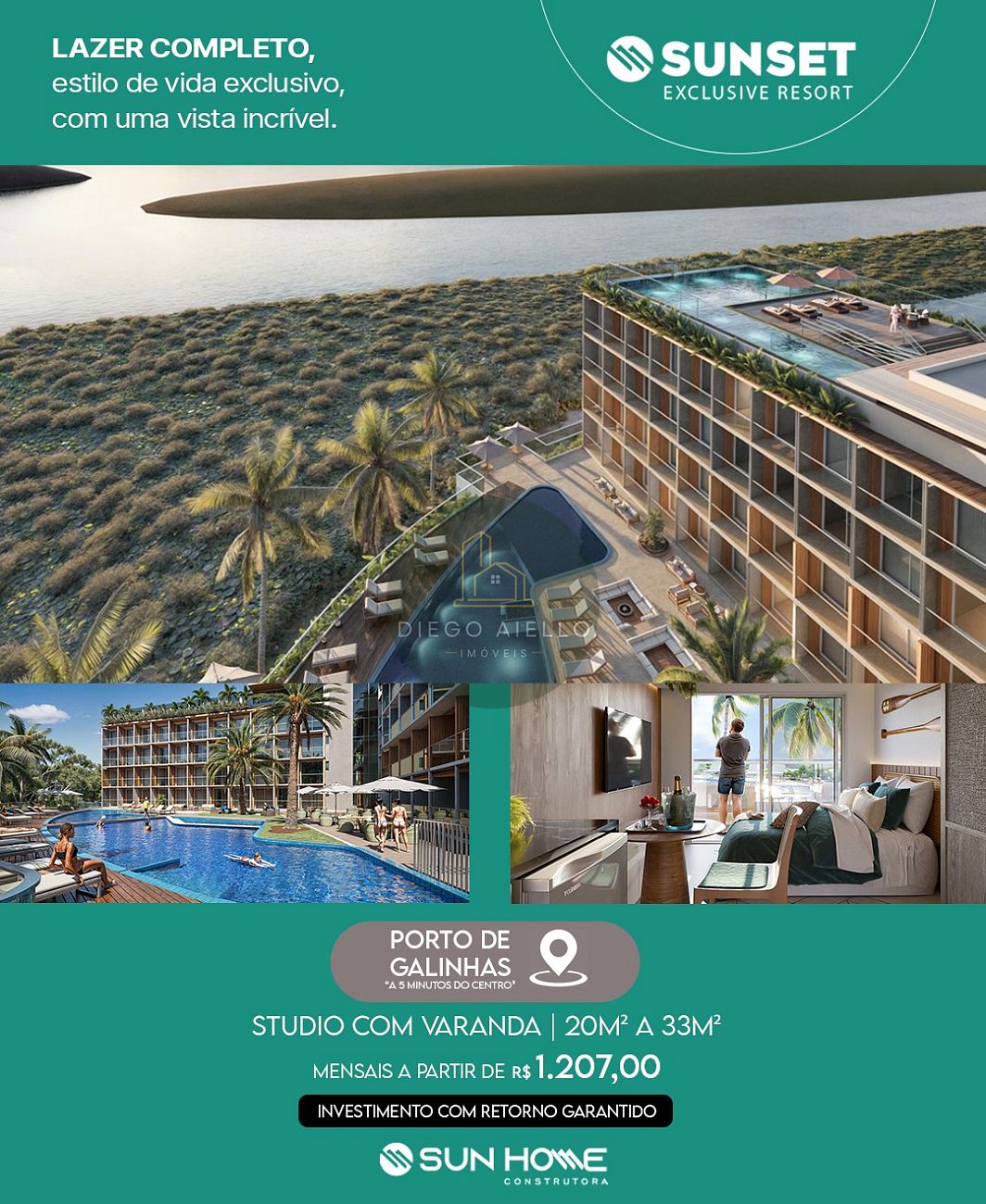 💰 Investimento com Retorno Garantido em Porto de Galinhas! 🌴