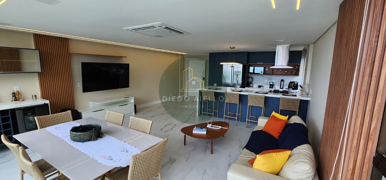 Apartamento - Pronto para morar 3 suítes Beira mar- Diego Aiello Imóveis (81) 9 9111-7450