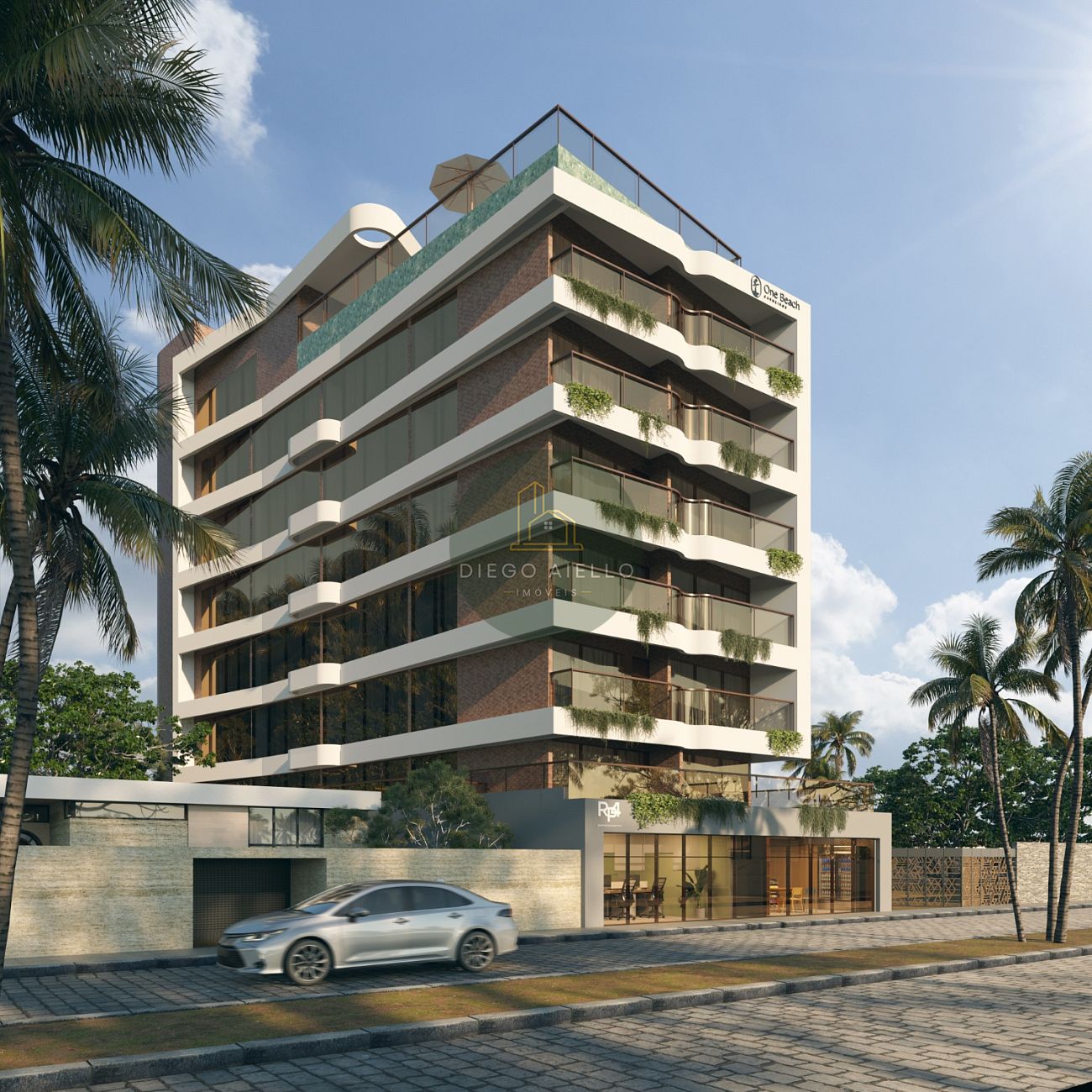 APARTAMENTO EM CARNEIROS 37 m2 R$ 373.000 - ENTREGA PREVISTA SETEMBRO 2028 - DIEGO AEILLO IMÓVEIS (81) 9 9111-7450
