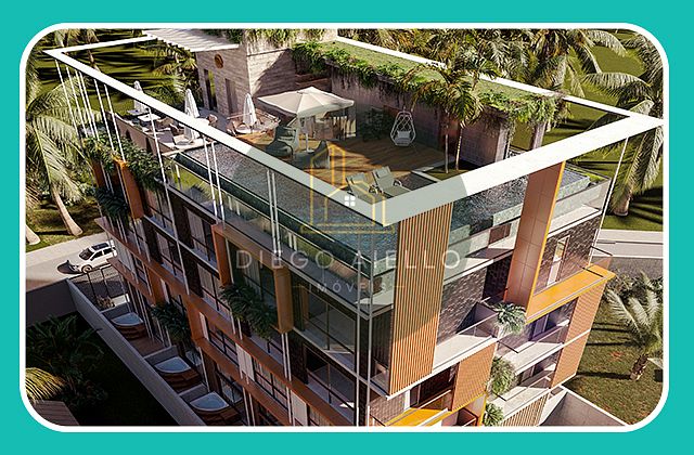 Studio com varanda – 23,40 m² Valor: R$ 380.000 📍 Porto de Galinhas- Centro.- DIEGO AIELLO IMÓVEIS- (81) 9 9111-7450