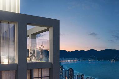 Futura: Flats em Construção Localizado em Meia Praia, Itapema - SC