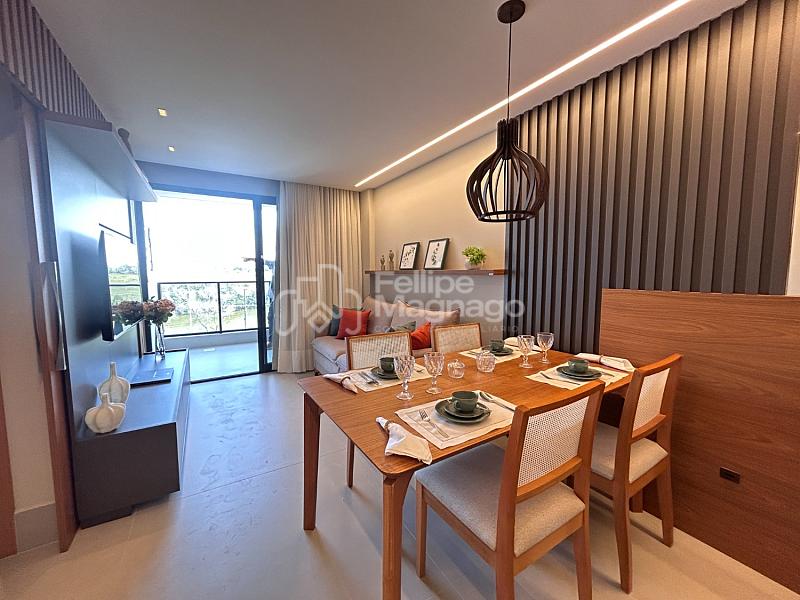 APARTAMENTO DECORADO A VENDA no Edif�cio Apoenana Enseada Azul, em Guarapari, a 200 metros das praias de Peracanga e Bacutia 1