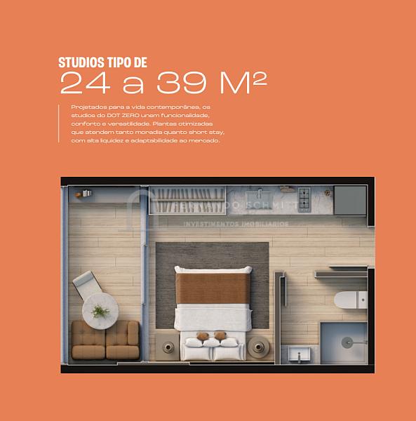 DOT ZERO | Studio de 28 m� no Centro de Itaja� 11