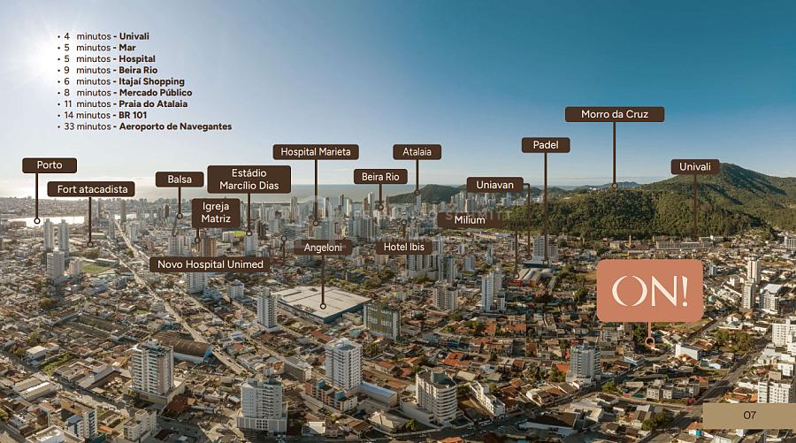 ON! | Apartamento compacto de 27,60 m� pr�ximo � UNIVALI em Itaja� 29