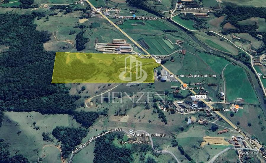 Terreno Rural de 13,5 hectares Rio Pequeno - Gr�o-Par� SC 1
