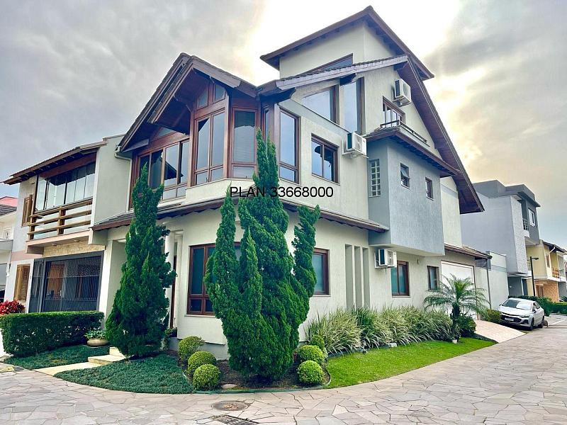 Casa de luxo em condom�nio no Ecoville, Porto Alegre-RS: 3 quartos, 3 su�tes, 3 salas, 4 banheiros, 4 vagas de garagem, 223,97 m�. 1