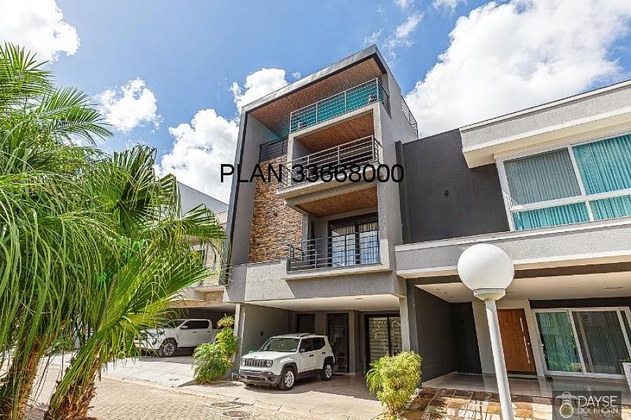 Luxuosa casa em condom�nio no Ecoville, Porto Alegre-RS: 4 quartos, 4 su�tes, 2 salas, 5 banheiros, 3 vagas de garagem, 450m�. Venha conferir! 74