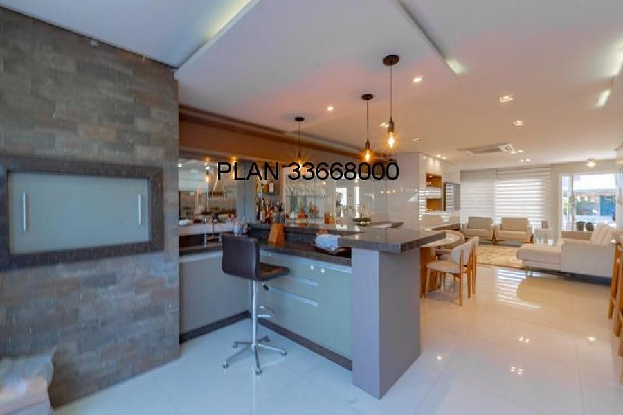 Luxuosa casa de condom�nio � venda em Porto Alegre-RS, bairro Ecoville: 3 quartos, 3 su�tes, 2 salas, 3 vagas, 212m�. 4