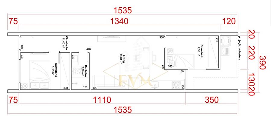Residencial Daniele XXV- Geminado Planta Baixa — foto 2
