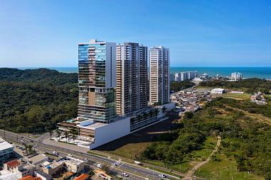 Apartamento com 3 quartos à venda, 110m², 3 banheiros, 2 garagens - Praia Brava - Itajaí
