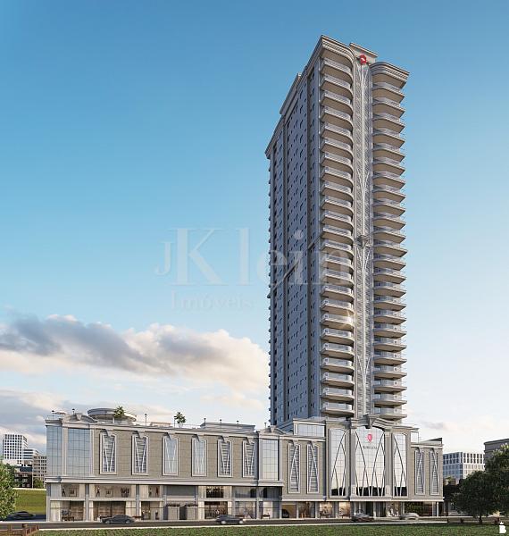 Fachada do Rubelita Palace Residence em Itapema