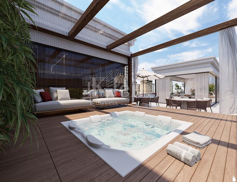 Hidromassagem do Rubelita Palace Residence em Itapema