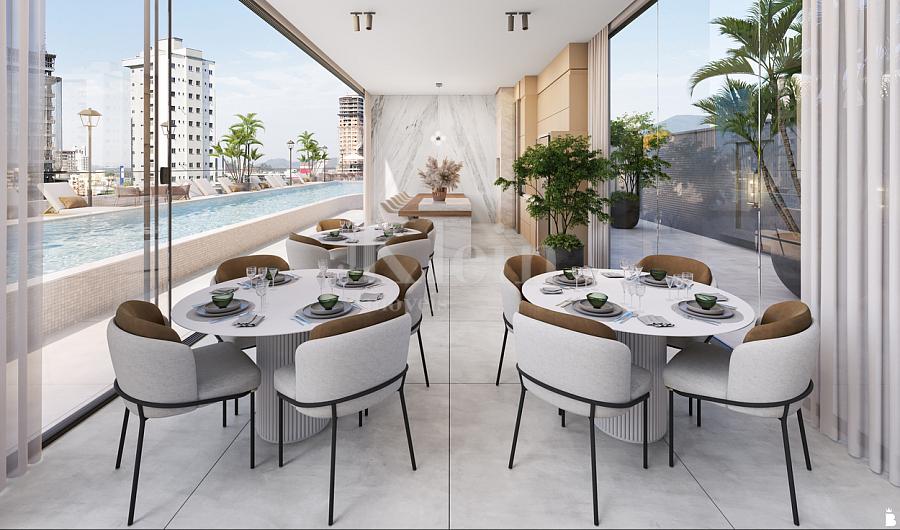 Quiosque do Rubelita Palace Residence em Itapema