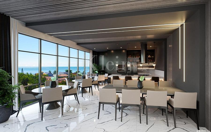 Sal�o de festas do Edif�cio Pier Monte Carlo em Porto Belo