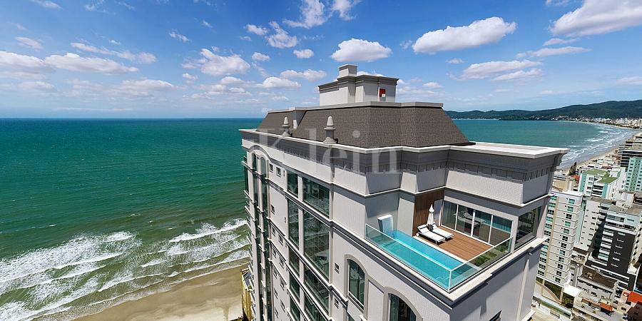 Fachada do Edif�cio Grand Provence Residence em Itapema