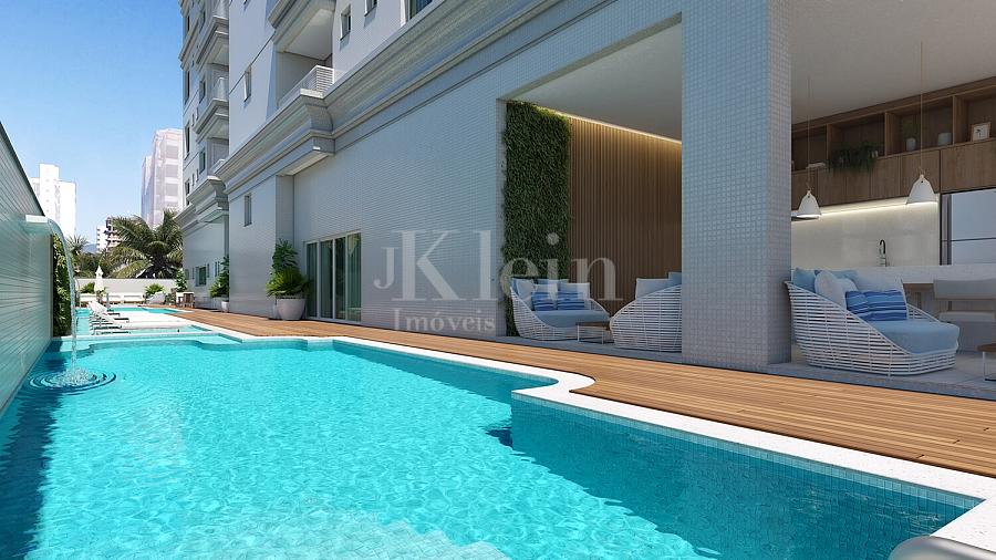 Piscina do Edif�cio Grand Provence Residence em Itapema