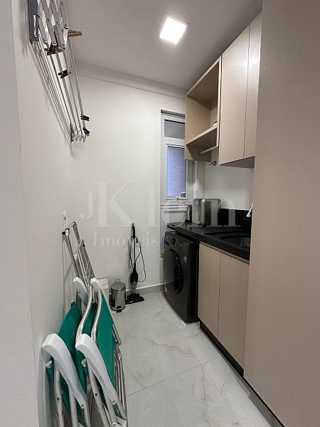 �rea de servi�o do apartamento do Chateau Avenue no Morretes em Itapema