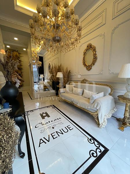 Hall de entrada do Chateau Avenue no Morretes em Itapema