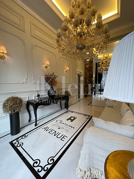 Hall de entrada do Chateau Avenue no Morretes em Itapema