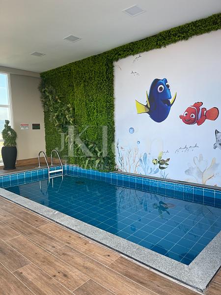 Piscina infantil do Chateau Avenue no Morretes em Itapema