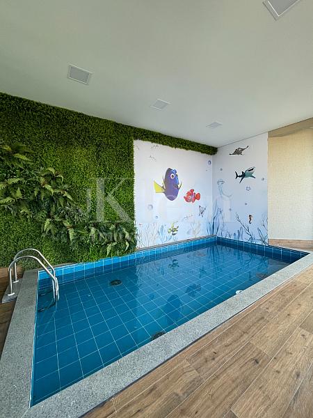 Piscina infantil do Chateau Avenue no Morretes em Itapema