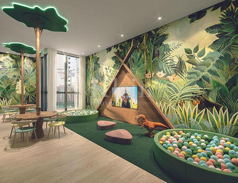 Brinquedoteca do Berilo Palace Residence apartamento � venda em Meia Praia Itapema