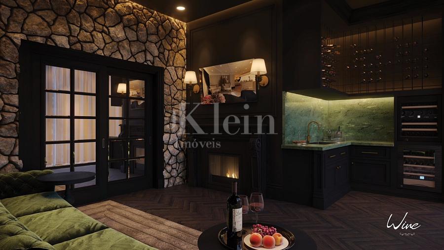 Wine bar do Le Chloe na Meia Praia em Itapema