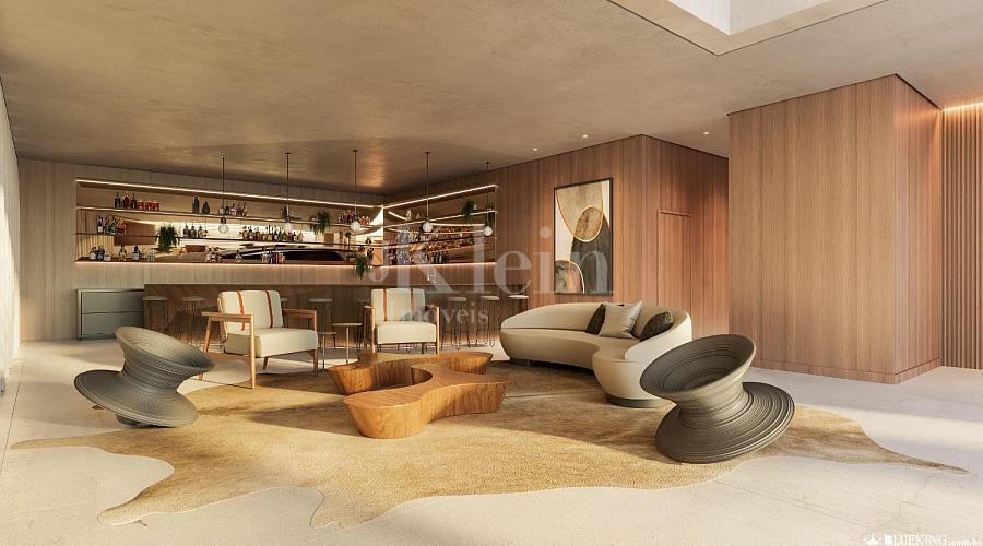 Lounge do Edif�cio Sunny Coast em Itapema