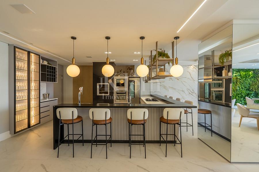 Espa�o gourmet do Grand Mirage no Centro em Itapema