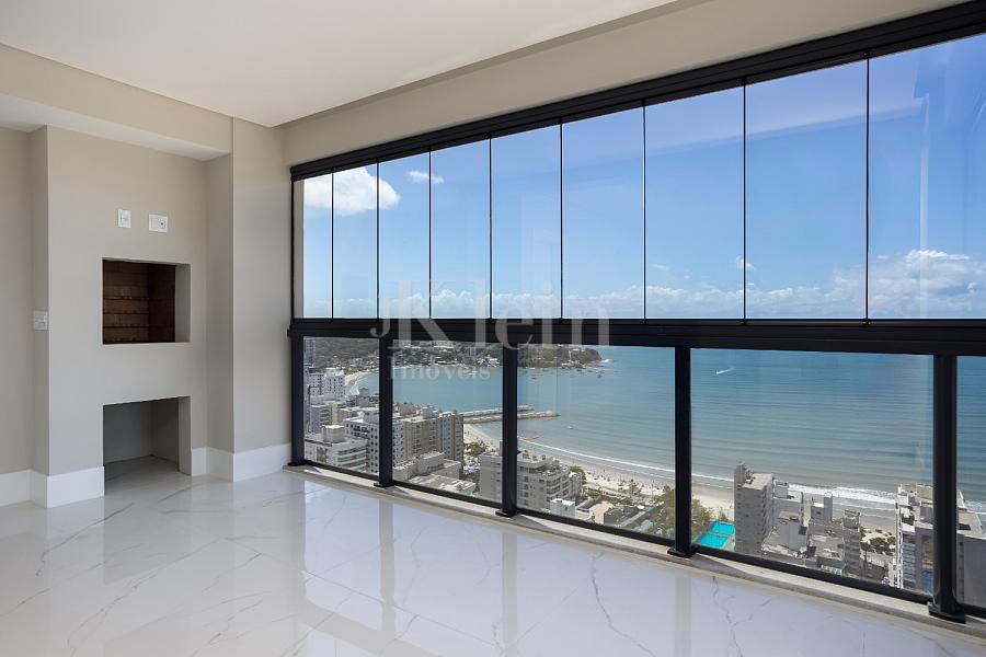 Living do apartamento do Grand Mirage no Centro em Itapema