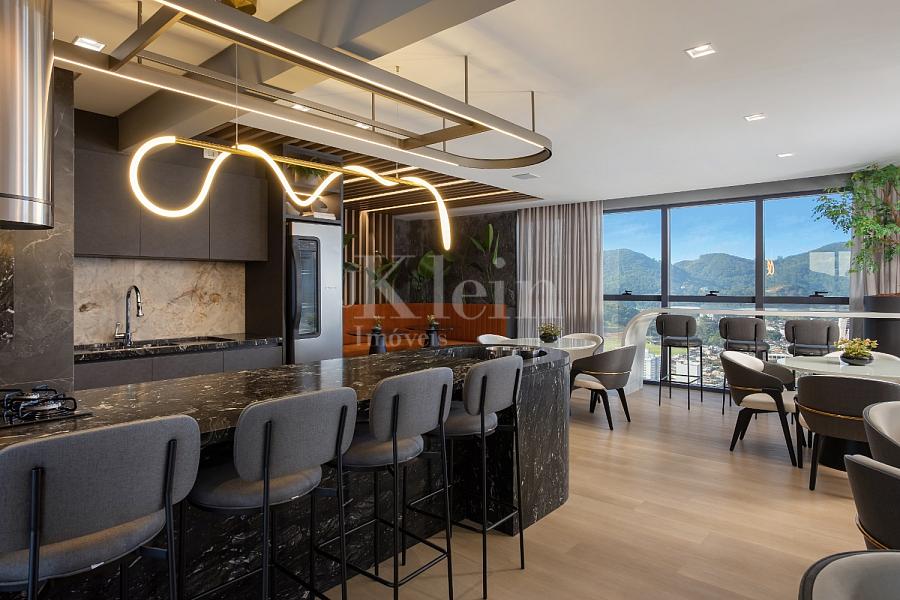 Sal�o de festas do Grand Mirage no Centro em Itapema