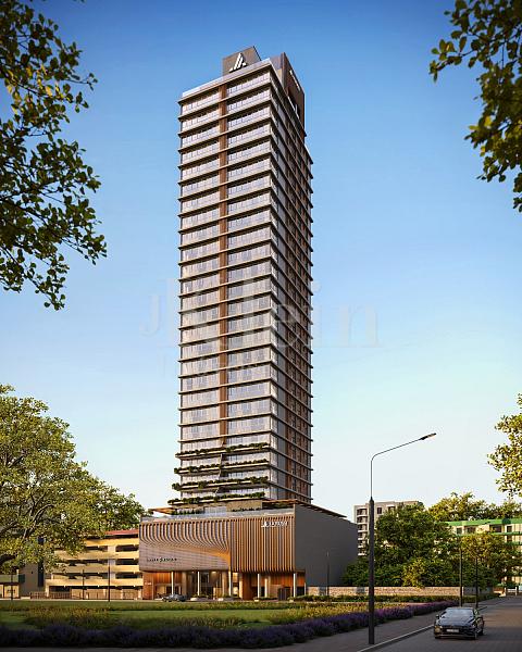 Fachada diurna do Saint John em Itapema | Centro