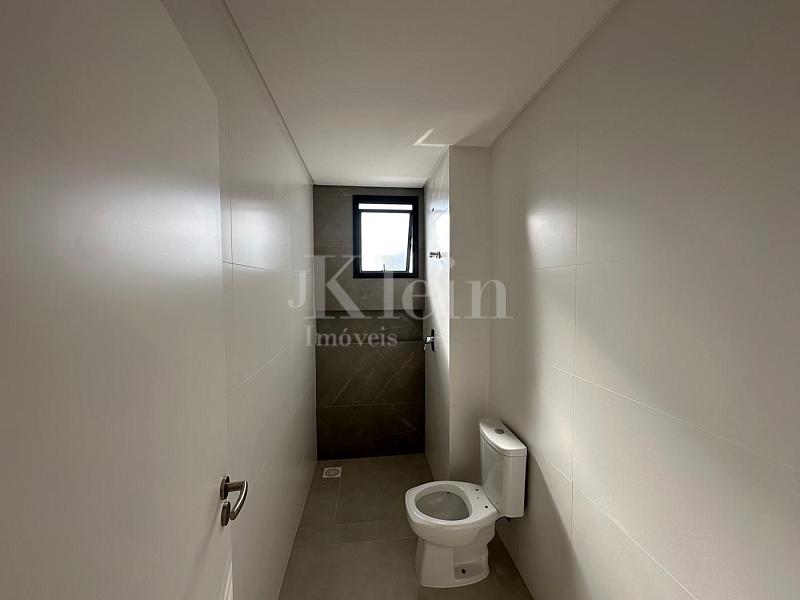 Banheiro da su�te do apartamento do Times Square em Itapema