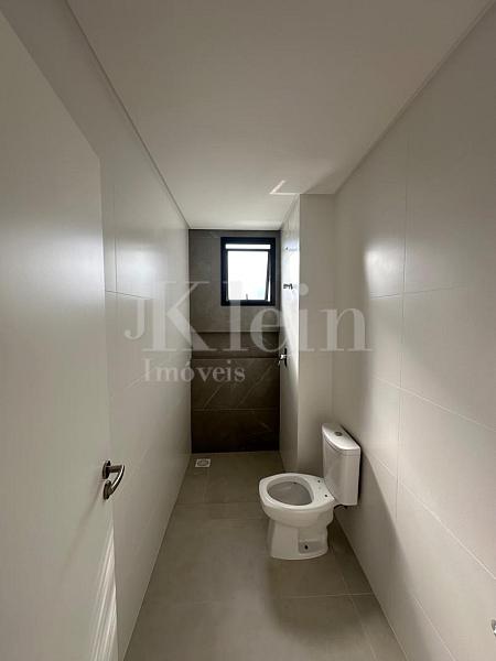 Banheiro da su�te do apartamento do Times Square em Itapema