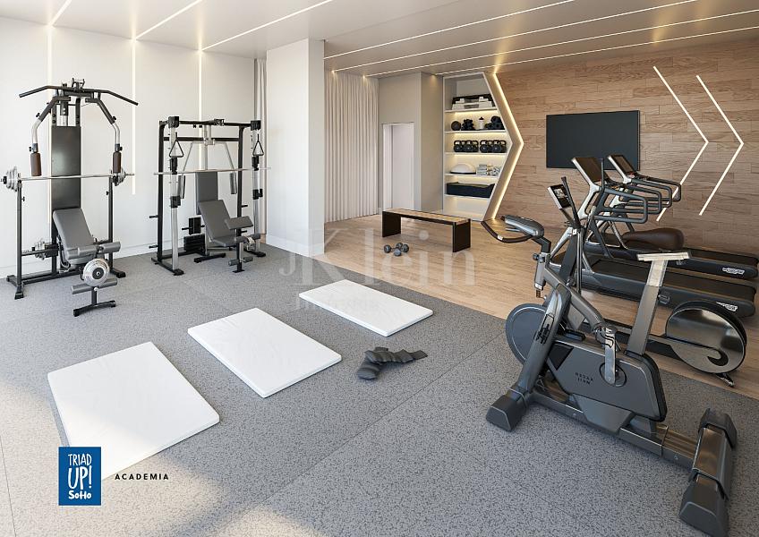 Academia do Triad UP! Soho no Tabuleiro dos Oliveiras em Itapema