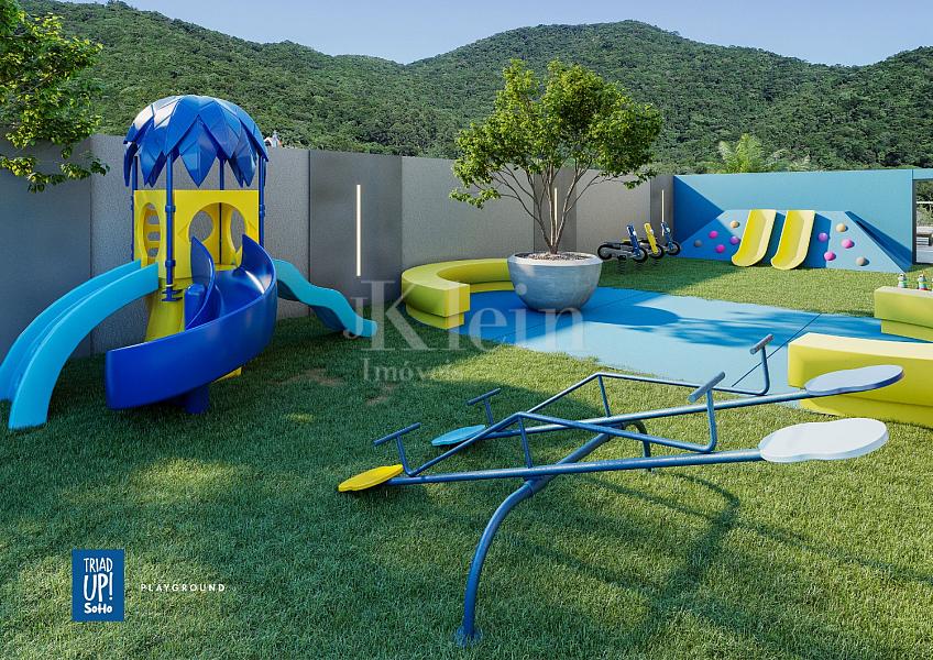 Playground do Triad UP! Soho no Tabuleiro dos Oliveiras em Itapema