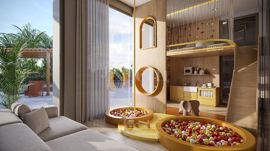 Brinquedoteca do Solaris Residencial na Meia Praia em Itapema