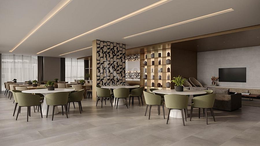 Sal�o de festas no High Tower no centro de Itapema