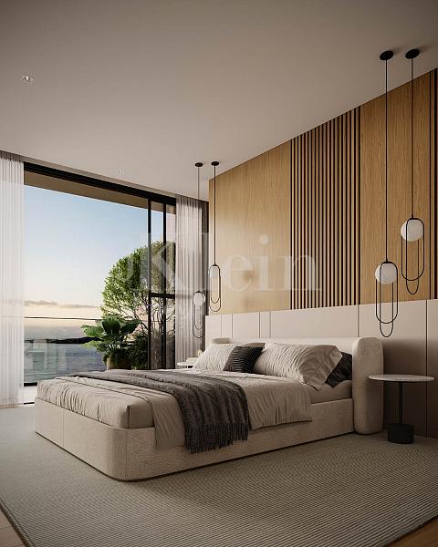 Su�te do apartamento duplex � venda no High Tower no centro de Itapema