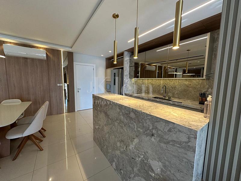 Cozinha do apartamento � venda no Vila das Arroeiras em Itapema